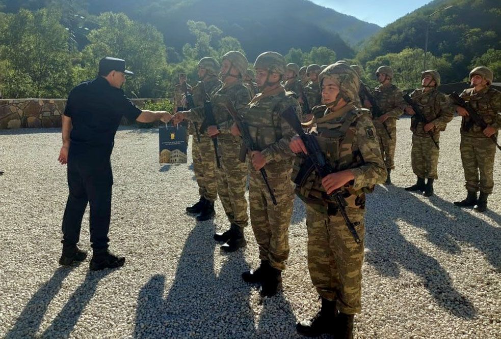 Prosecutor General meets with servicemen in Kalbajar & Lachin [PHOTOS] - Gallery Image