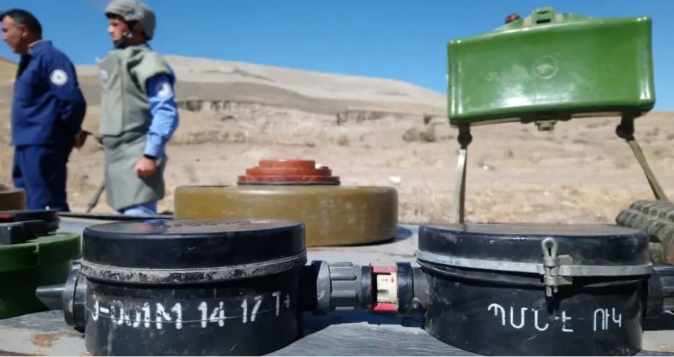 Armenian-made landmines found in Ukraine causing stir