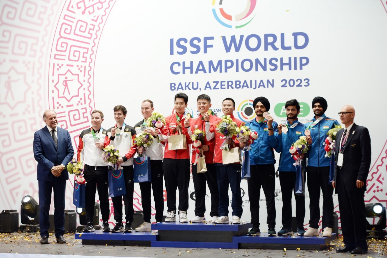 Winners of men's 10m Air Pistol announced [PHOTOS]