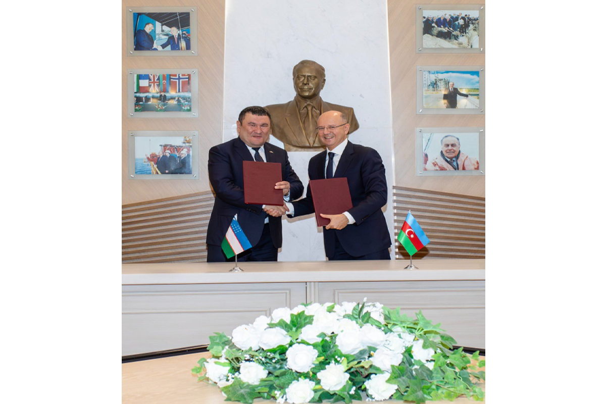 Azerbaijan, Uzbekistan sign road map for energy cooperation