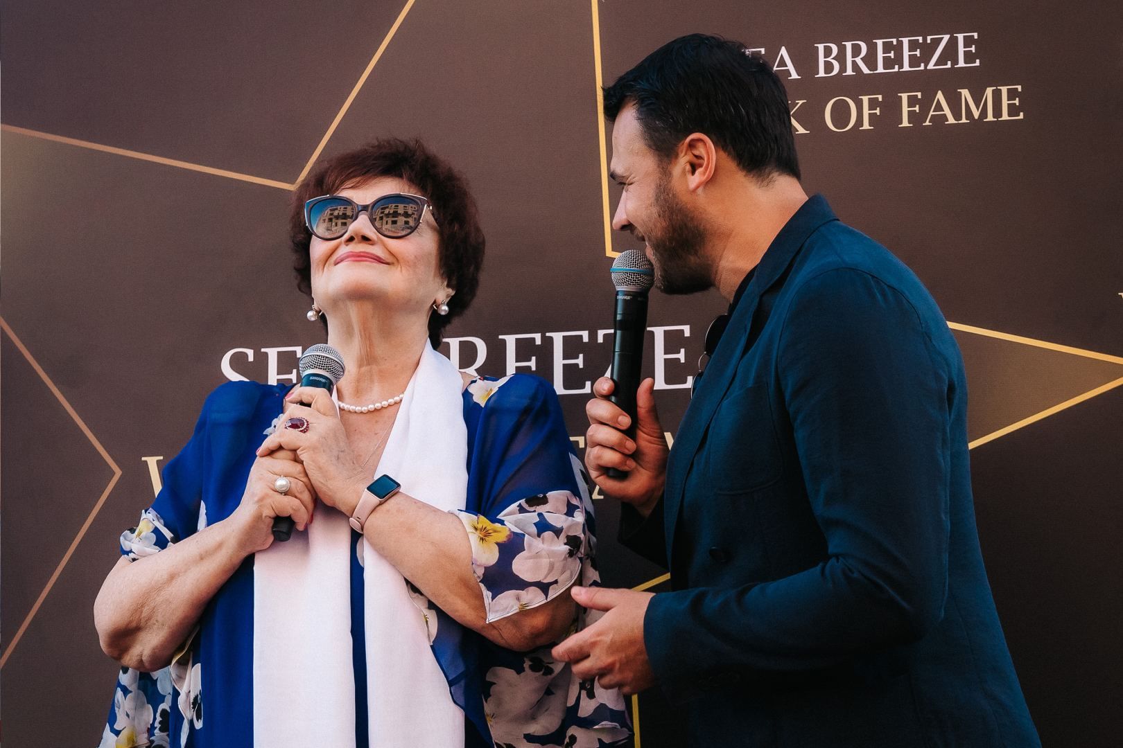 Muslim Magomayev receives star at Sea Breeze Walk of Fame [PHOTOS]