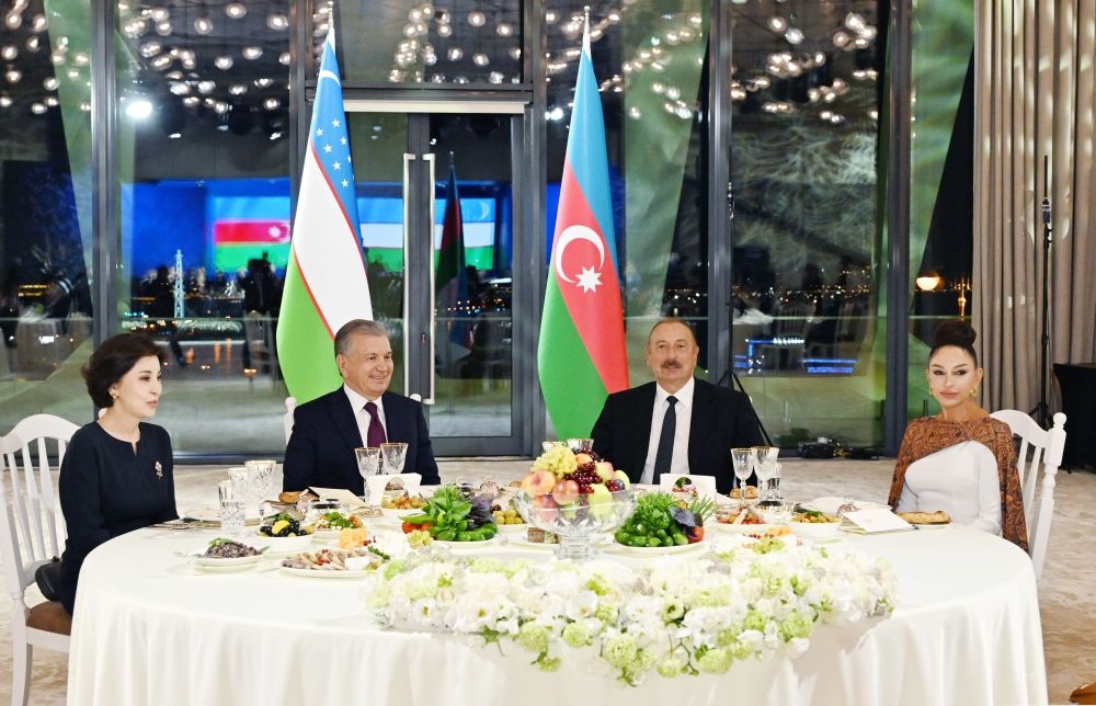 State reception hosted in honor of President of Uzbekistan Shavkat Mirziyoyev [PHOTOS/VIDEO]