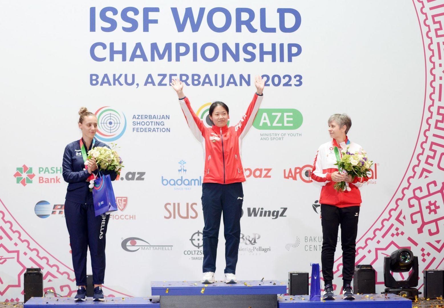ISSF Championships: Anja Senti wins gold in women's 50-meter rifle ...