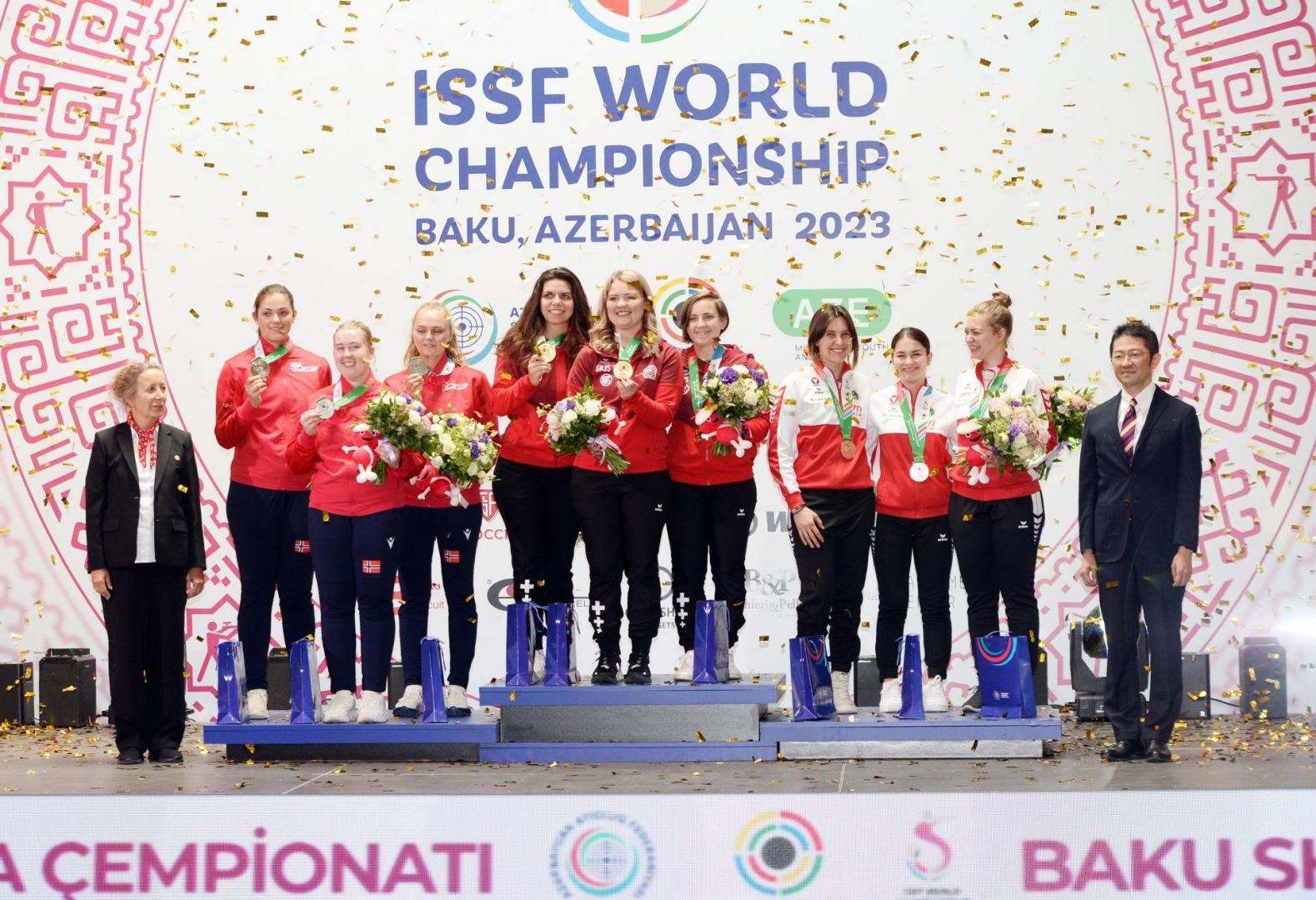 ISSF Championships: Anja Senti wins gold in women's 50-meter rifle ...