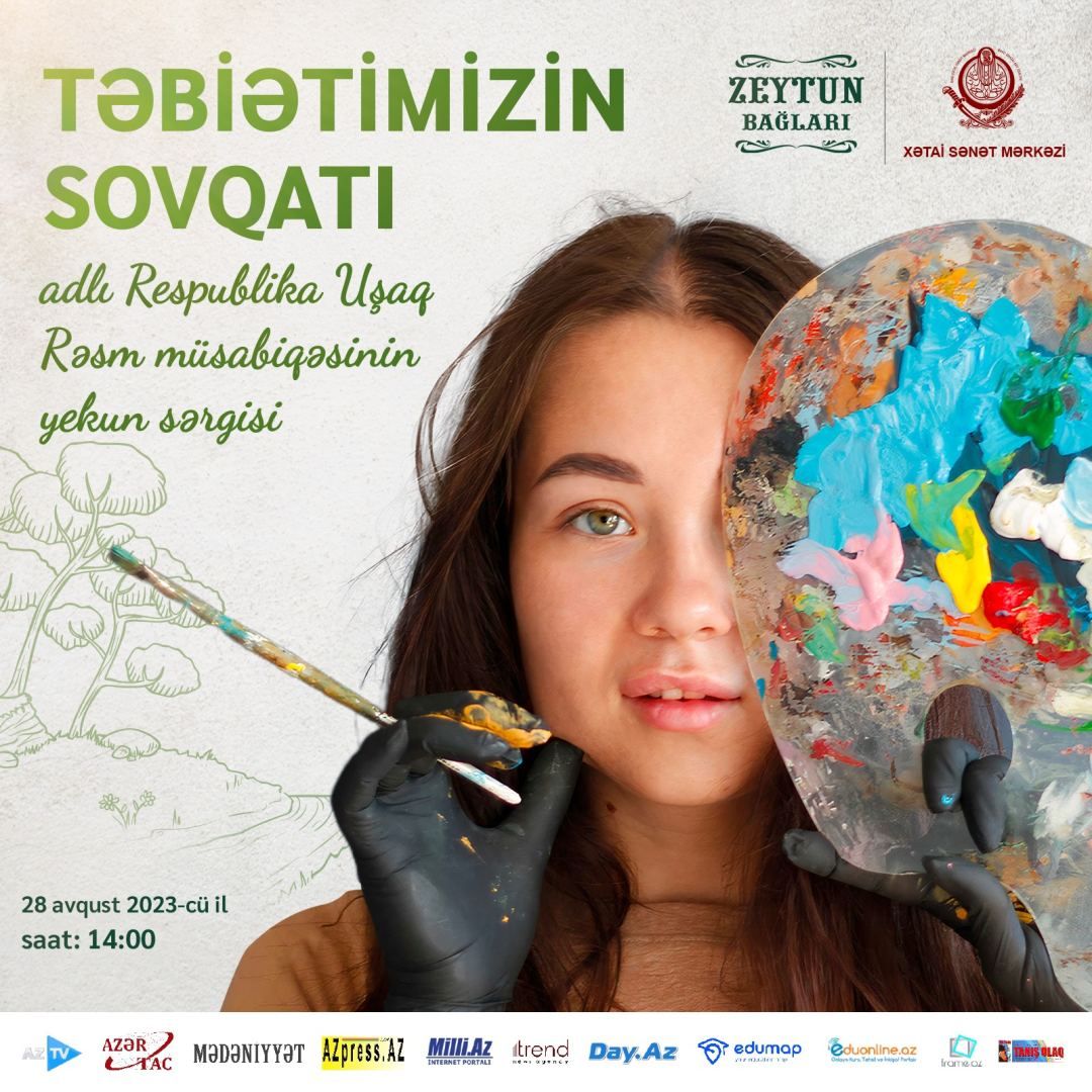 Khatai Arts Center to host exhibition within Children's Republican Drawings Competition