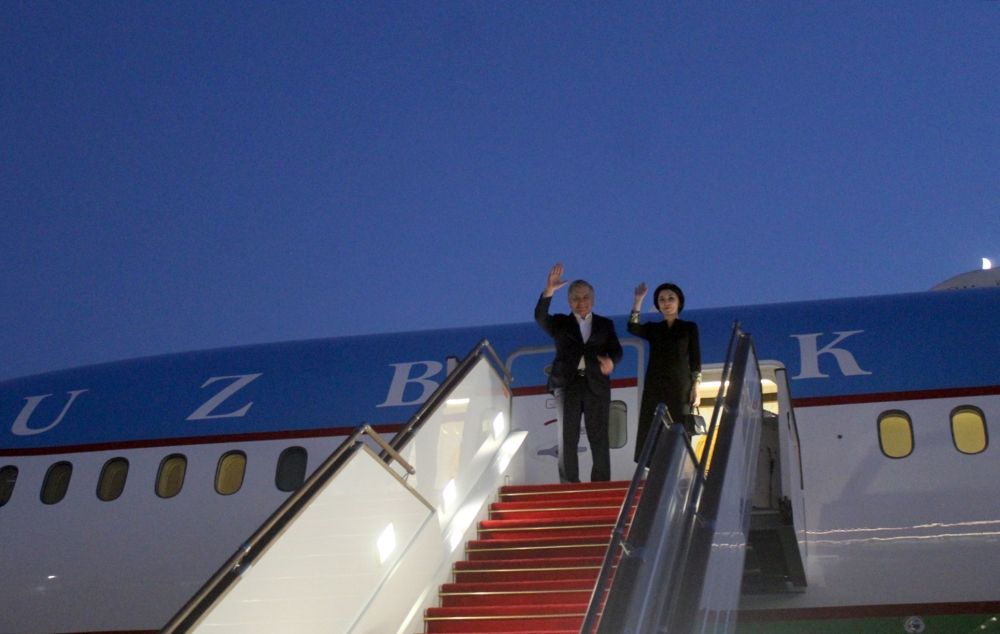President of Uzbekistan Shavkat Mirziyoyev concludes his visit to Azerbaijan [PHOTOS]