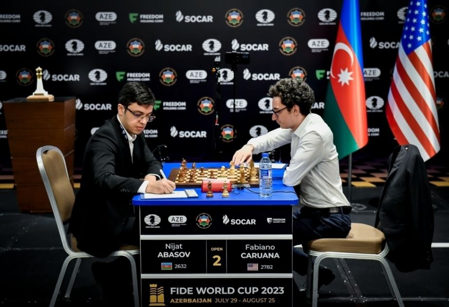 Baku World Chess Cup: Fabiano Caruana wins match for third place