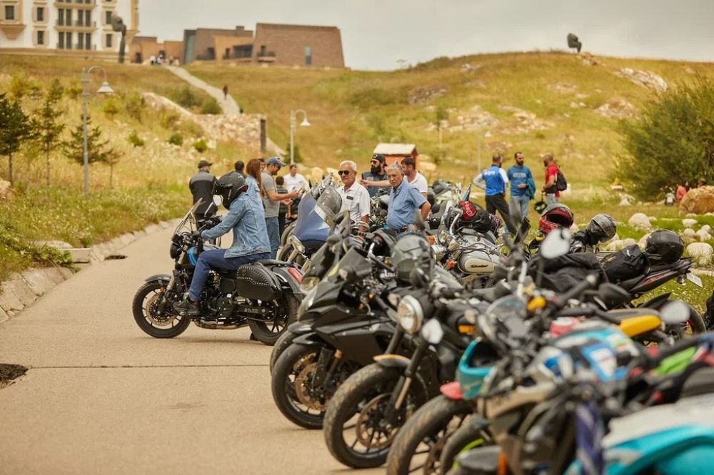 Nearly 300 motorcyclists gather in Shahdag [PHOTOS] - Gallery Image