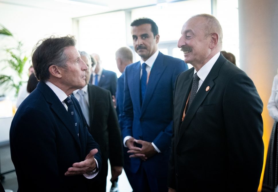 Azerbaijani President and First Lady watched men's 100 metres final at World Athletics Championships in Budapest [PHOTOS]