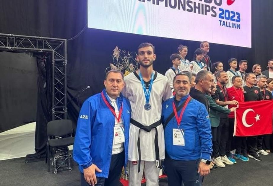 Azerbaijan taekwondo team wins another silver at European Championships in Estonia