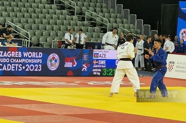 Azerbaijani judoka to face Greek rival at final of Championship held in Croatia