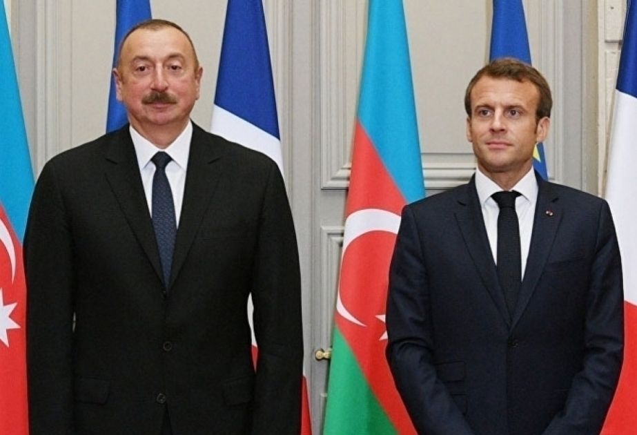 Azerbaijani President has phone talk with French President