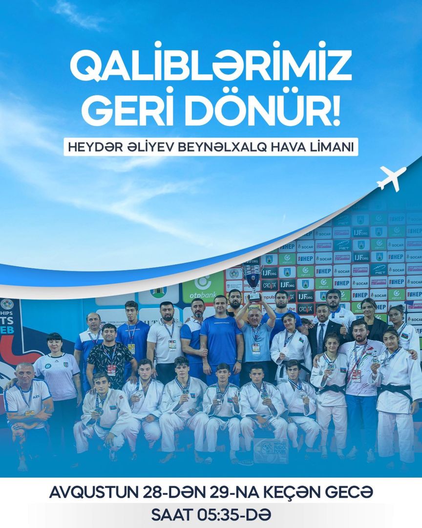 Azerbaijani judokas bring home medals from Croatia