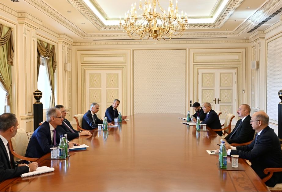 Azerbaijani President receives CEO of Total Energies [VIDEO]
