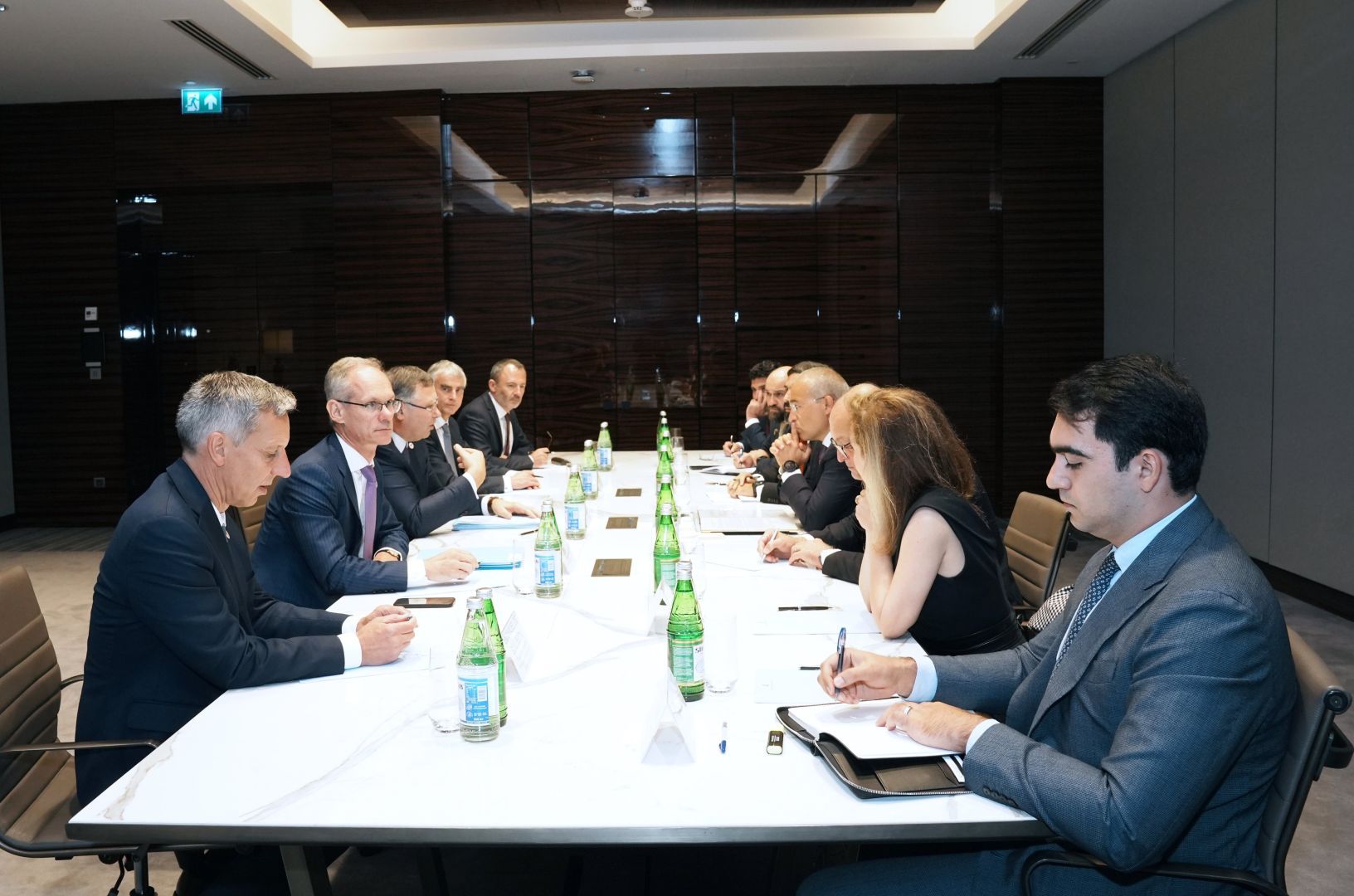 Azerbaijani Economy Minister, Total Energies CEO discuss partnership [PHOTOS]