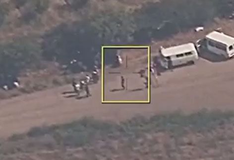 Armenian separatists in Garabagh block traffic on Agdam-Khankendi road [VIDEO]