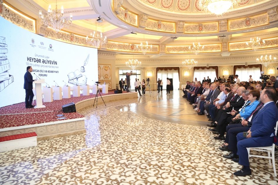Azerbaijani Language & Literature Forum takes place in Azerbaijans' Shamakhi [PHOTOS] - Gallery Image