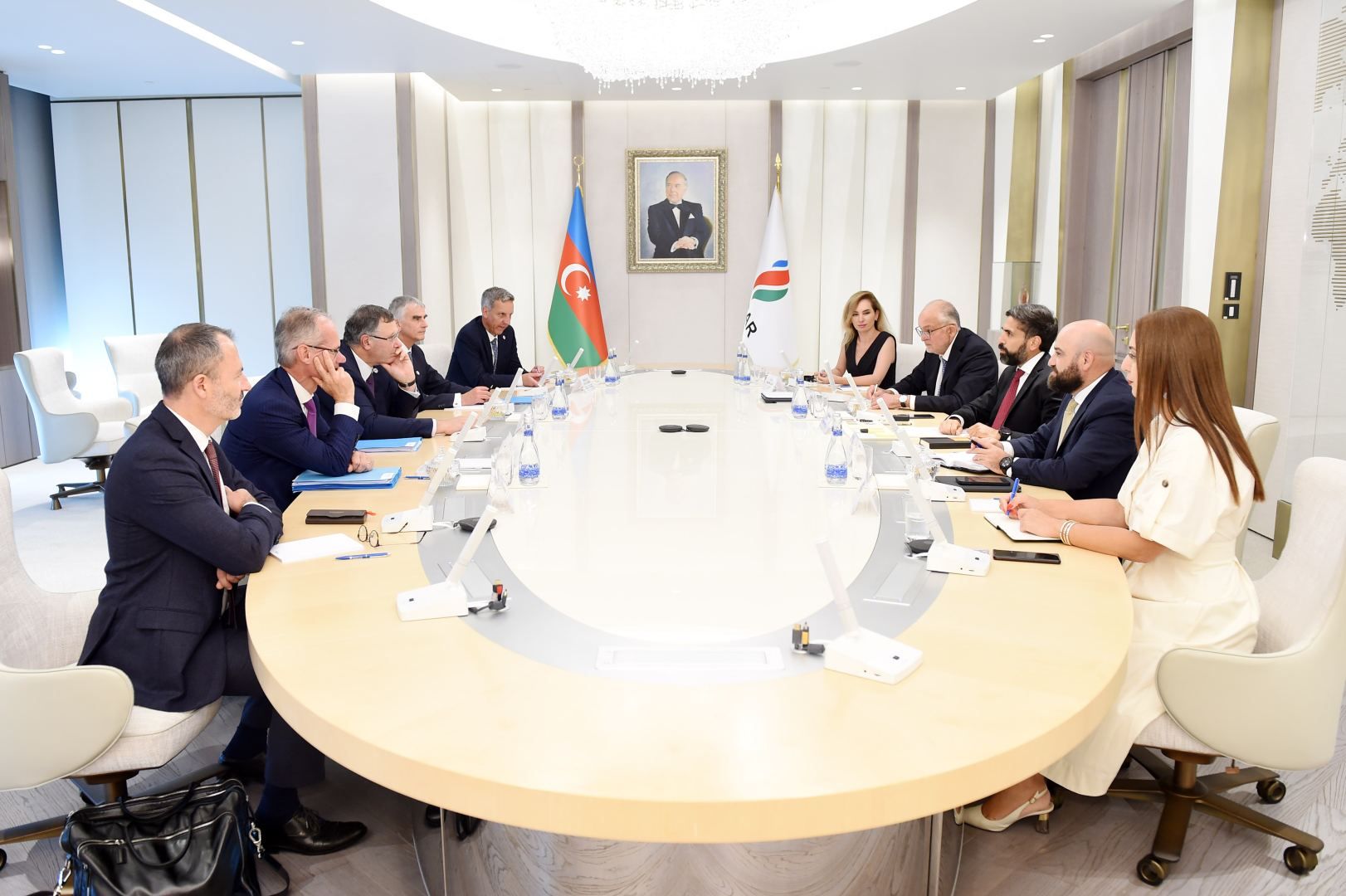 President of SOCAR receives CEO of TotalEnergies [PHOTOS]
