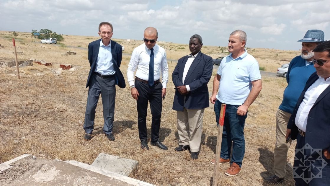 Organization of Islamic Cooperation delegation visits destroyed cemetery in Azerbaijan’s Fuzuli [PHOTOS]