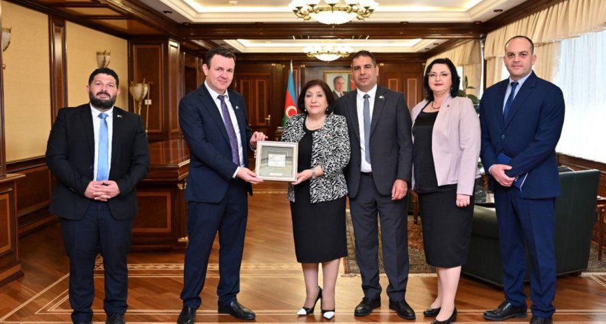 Speaker of Parliament receives members of Israel-Azerbaijan inter-parliamentary friendship group