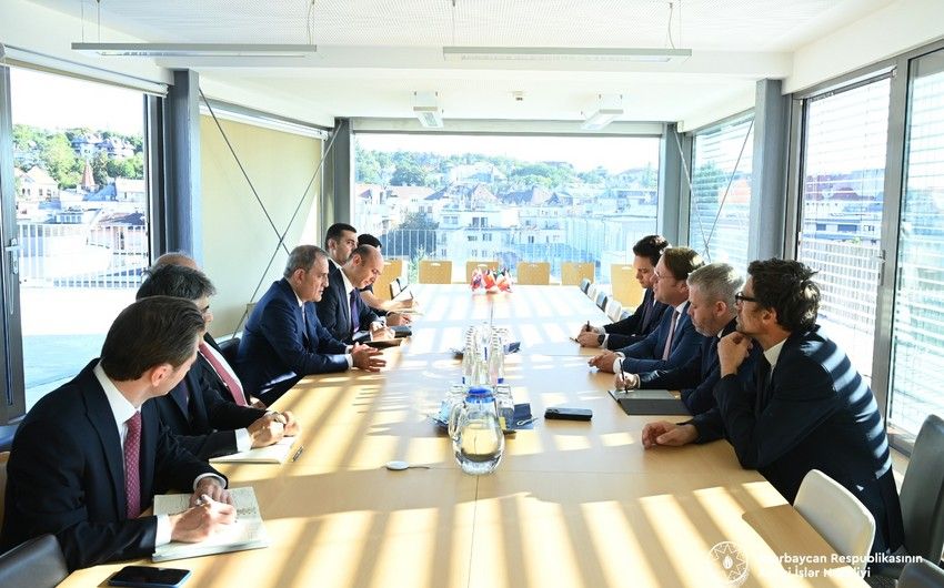 Azerbaijani Foreign Minister discusses regional issues with EU representative [PHOTOS]