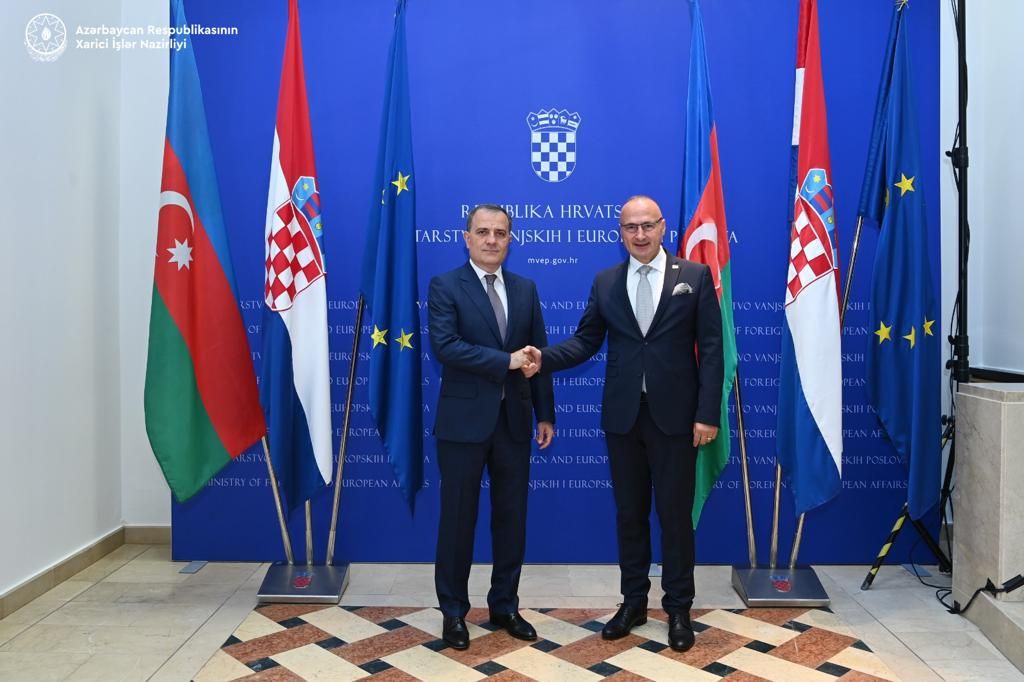 Azerbaijani Foreign Ministry meets Croatian counterpart [PHOTOS]