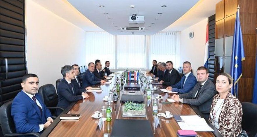 Azerbaijani Foreign Minister meets with Minister of Economy, Sustainable Development of Croatia