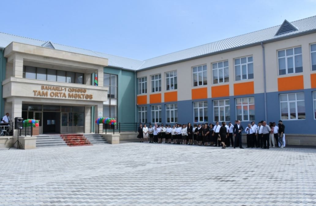 School building for 432 schoolchildren put into operation in Aghdam [PHOTOS]