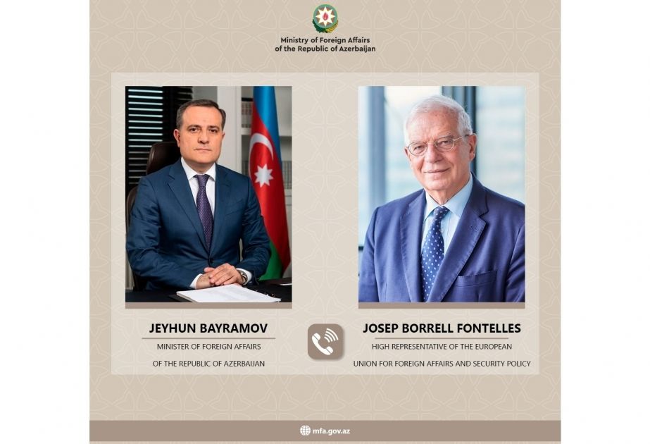 Azerbaijani Foreign Minister holds telephone conversation with High Representative