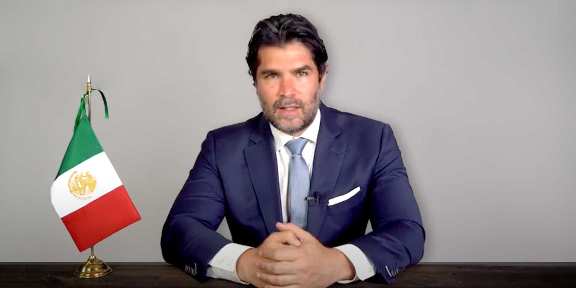 Film producer announced his candidacy for Mexico's next President