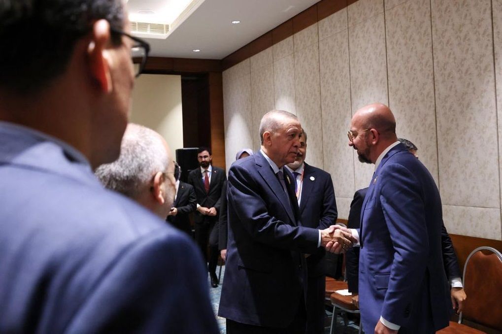 Charles Michel discuss Azerbaijan-Armenia relations with President Erdogan [PHOTOS] - Gallery Image