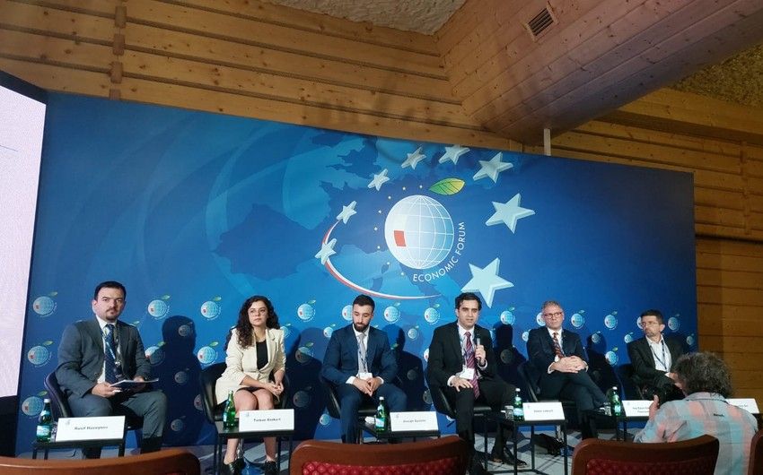 Human rights & case of ethnic Azerbaijanis in Iran discussed at Economic Forum [PHOTOS]