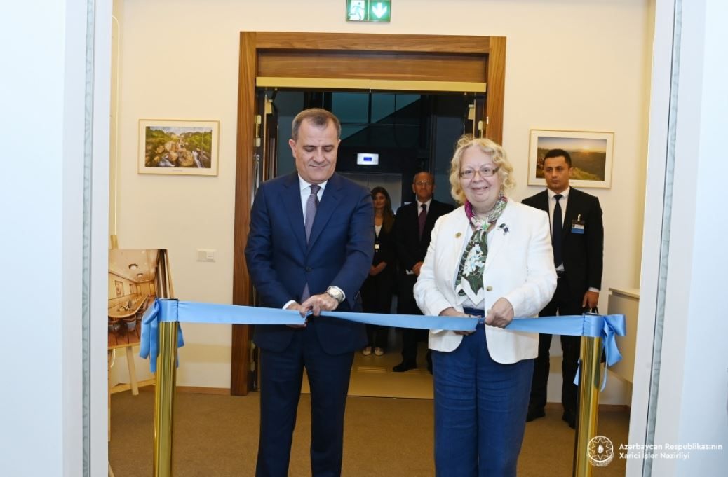Azerbaijani FM opens Azerbaijan Room in Geneva [PHOTOS]