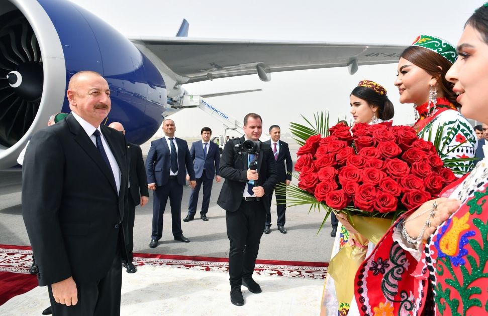 President Ilham Aliyev arrives in Tajikistan [PHOTOS/VIDEO]