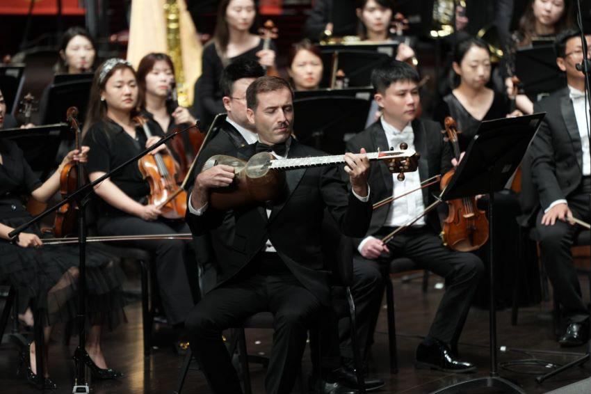 Mugham Center director shines at Shenzhen Belt & Road Int'l Music Festival [PHOTOS]