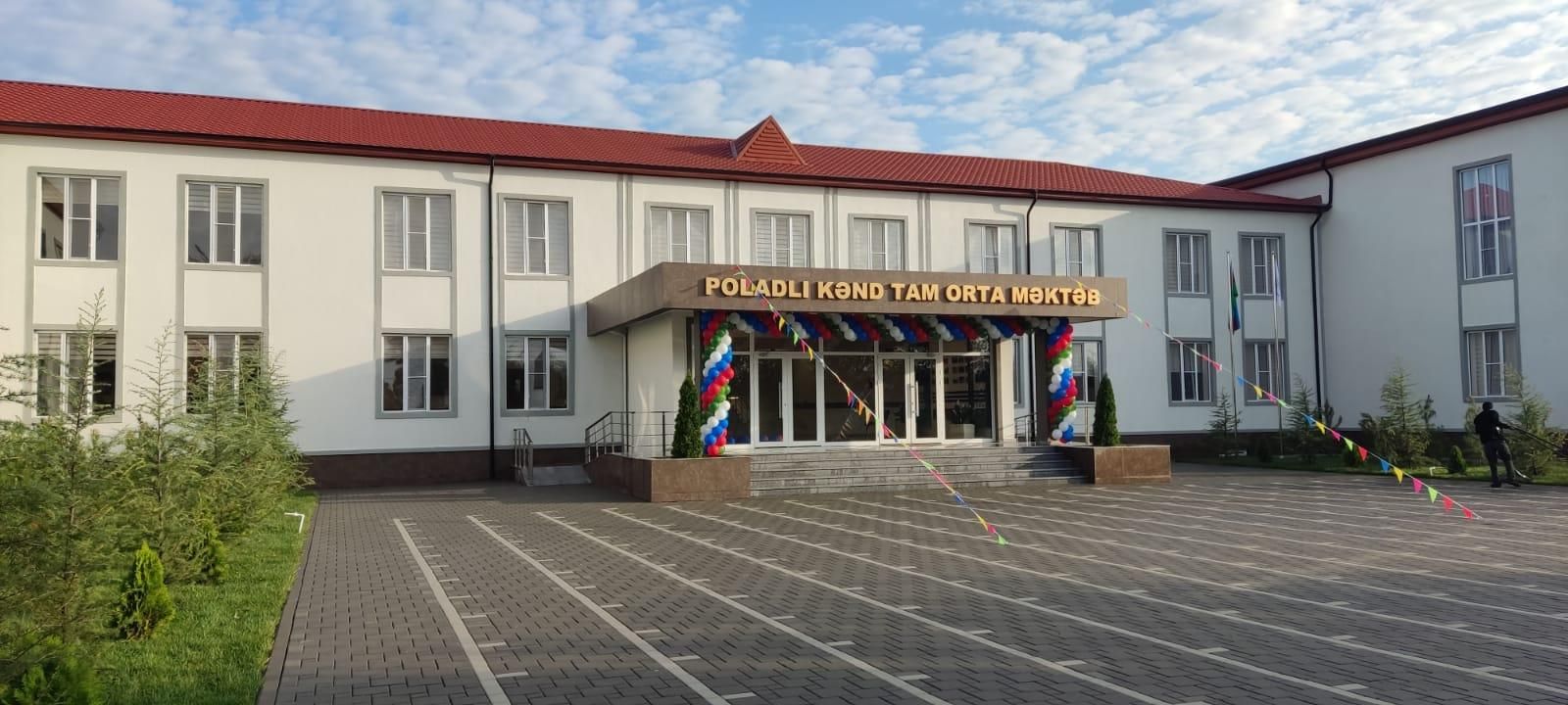 New building for school in Poladli is operational due to Heydar Aliyev Foundation [PHOTOS]