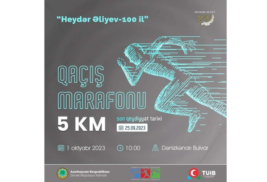 "Heydar Aliyev-100 years" running marathon to be held