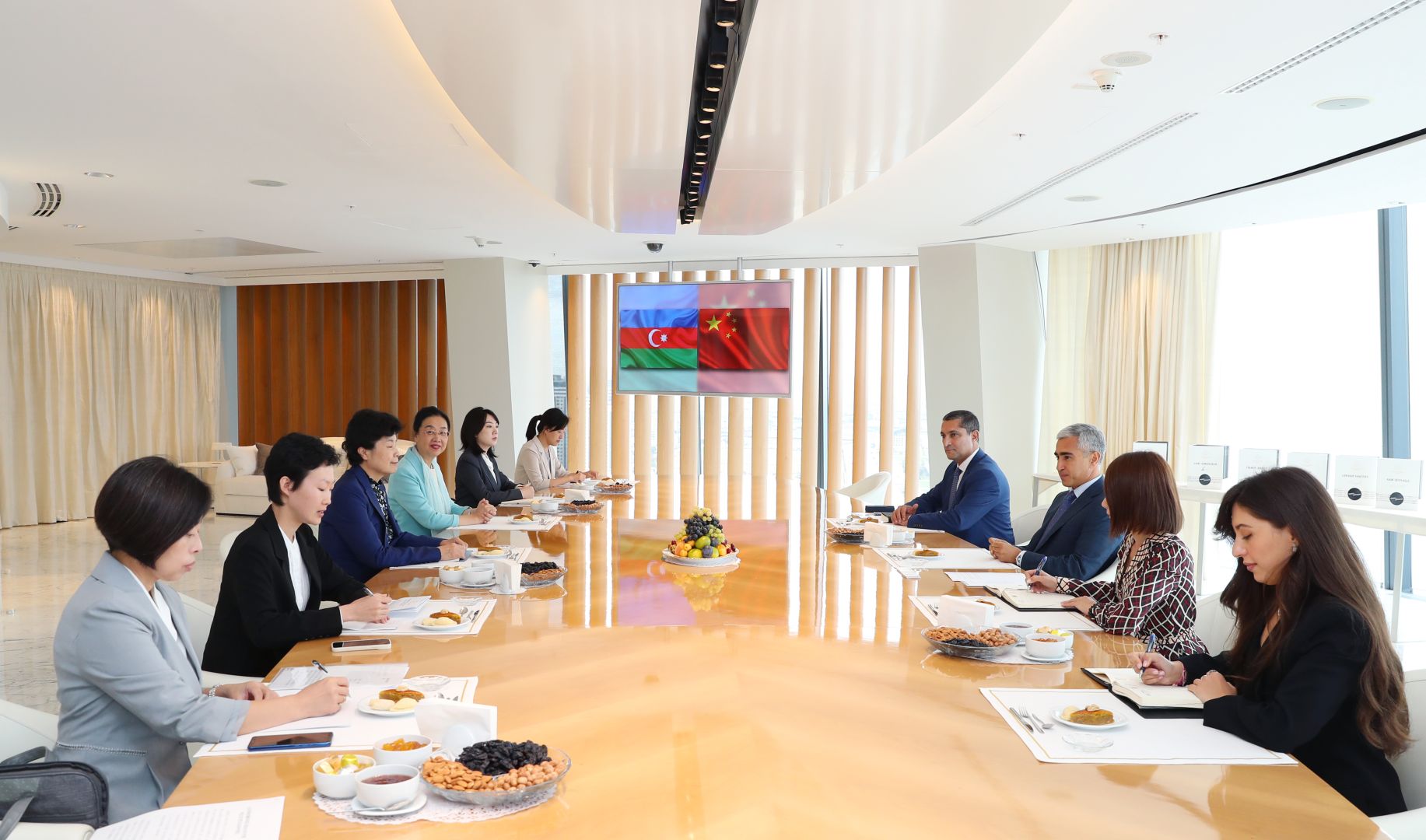 Representatives of Shanghai Cooperation Organization visit Heydar Aliyev Foundation [PHOTOS]