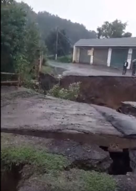 Heavy rains led to destruction of bridge in Astara [VIDEO]