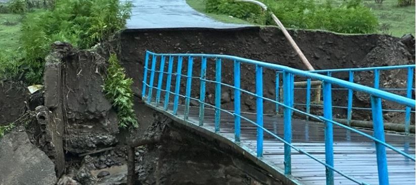Heavy rains led to destruction of bridge in Astara [VIDEO] - Gallery Image
