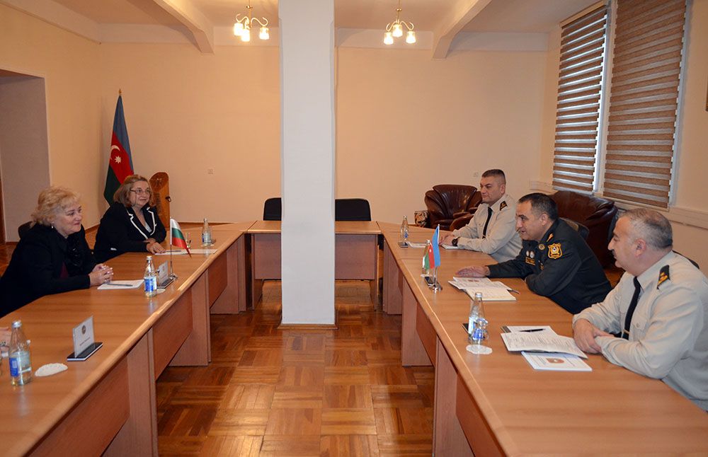 National Defense University holds meeting with Bulgarian delegation