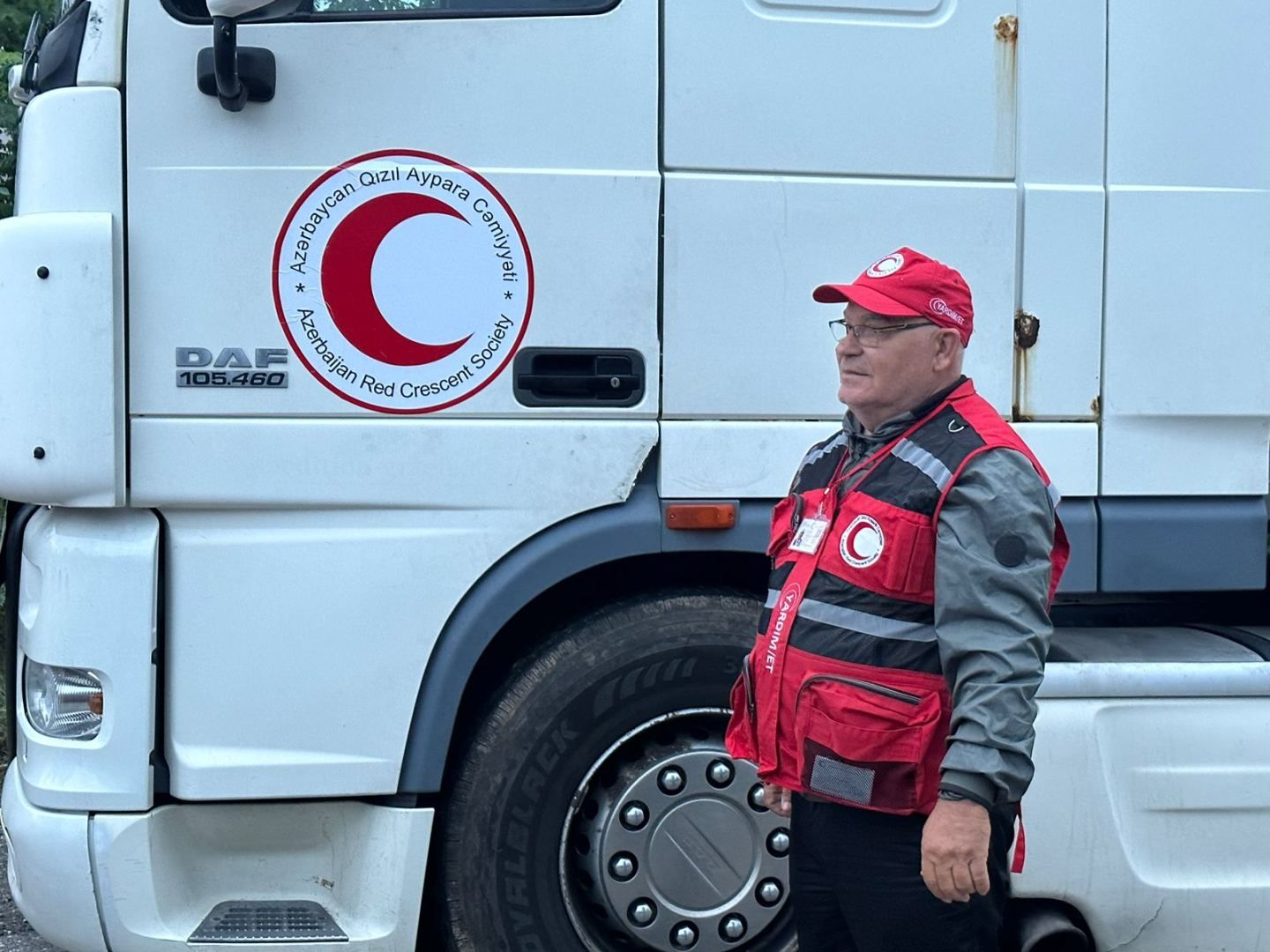 ICRC food cargo vehicles move towards Azerbaijan’s Khankendi [PHOTO] - Gallery Image