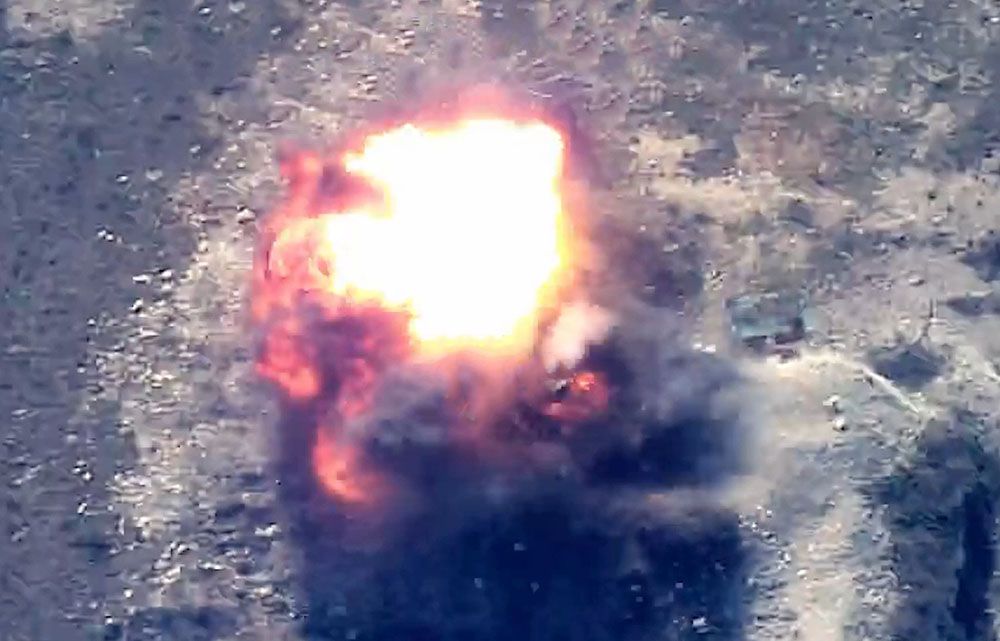 Another shelter and combat equipment belonging to Armenian armed forces formations destroyed [VIDEO]