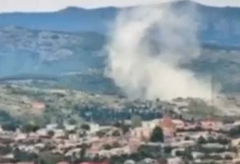 Destruction of Armenian armed forces' radio-electronic warfare regiment in Khankendi captured in footage released [VIDEO]