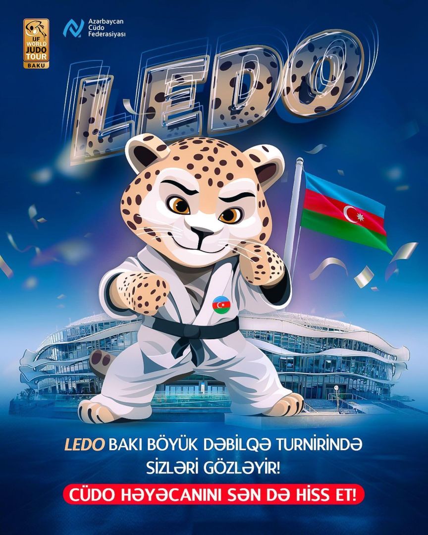 Mascot for Baku Grand Slam 2023 unveiled