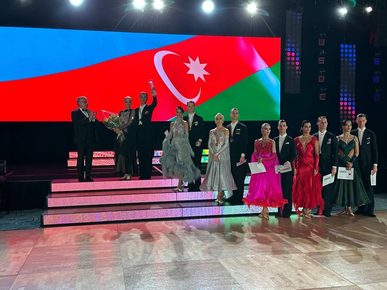 Azerbaijani dance couple wins USDC Open Championship 2023