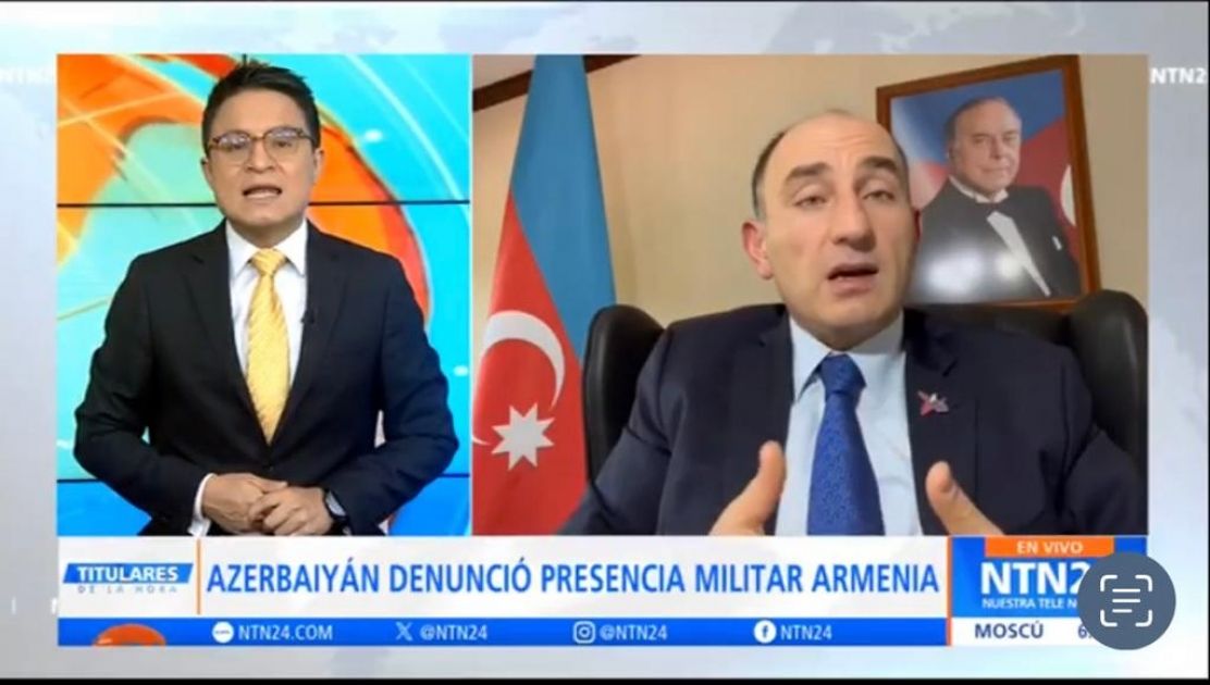 Colombian TV channel broadcast extensive report on anti-terrorist activities of Azerbaijani army [PHOTOS]