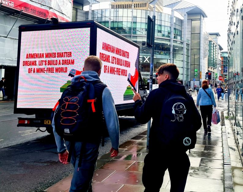 Information campaign on Armenian mine terrorism organised in London & Manchester [PHOTOS] - Gallery Image