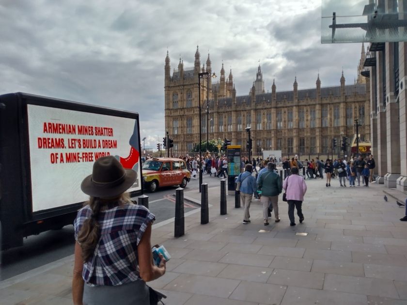 Information campaign on Armenian mine terrorism organised in London & Manchester [PHOTOS]