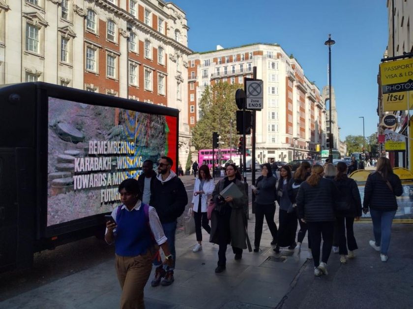 Information campaign on Armenian mine terrorism organised in London & Manchester [PHOTOS] - Gallery Image
